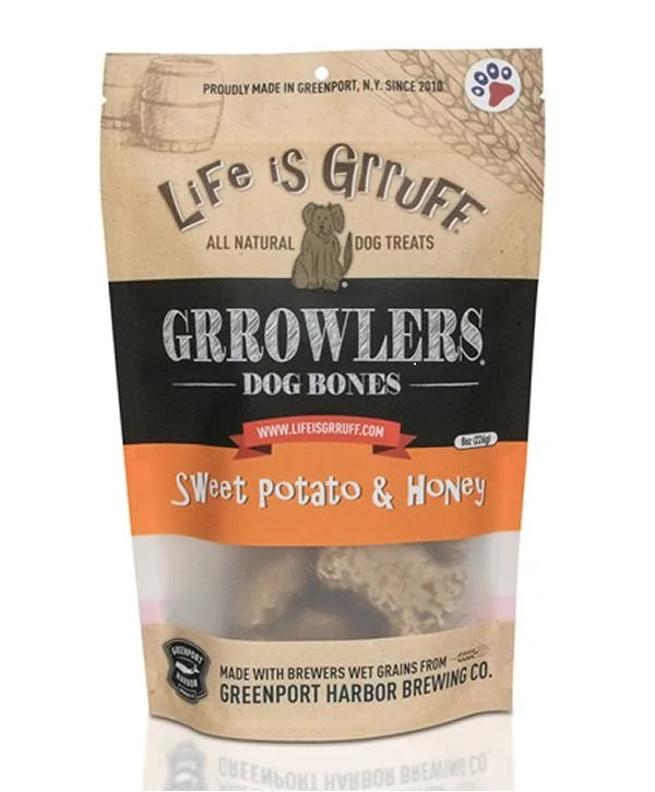 Grrowler's Sweet Potato and Honey Dog Treats